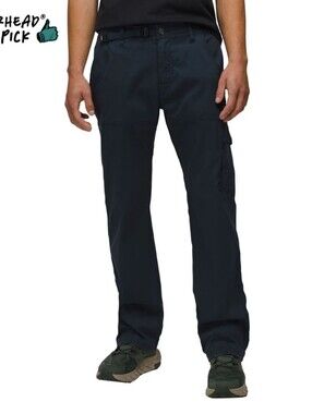 Men's Prana Zion Stretch Hiking Pants, Tan, 34w×32l